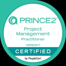 شهادة برنس 2 لإدارة المشاريع - مستوى الممارس PRINCE2